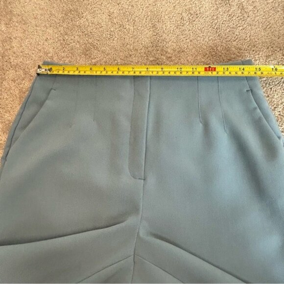 Dynamite Lina Full Length Slim Pants -Ashley Blue Sz 8 pronounced seams pockets - Picture 11 of 15